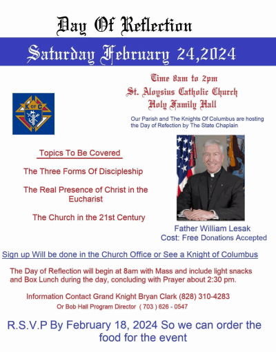 Day of Reflection Flyer 24 February 2024